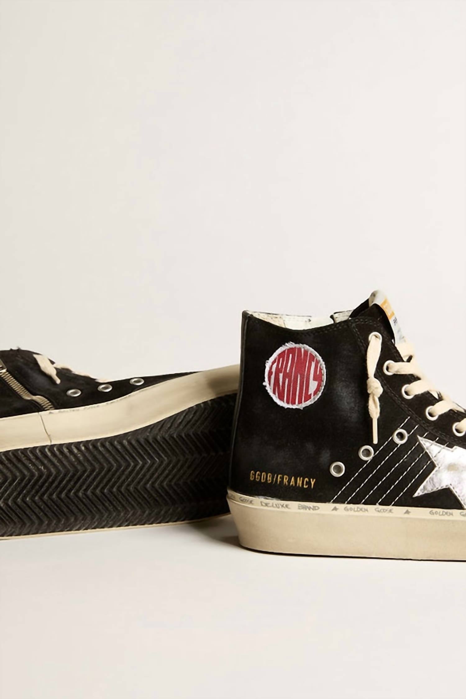 Golden Goose - Women's Hi Francy Suede Sneakers