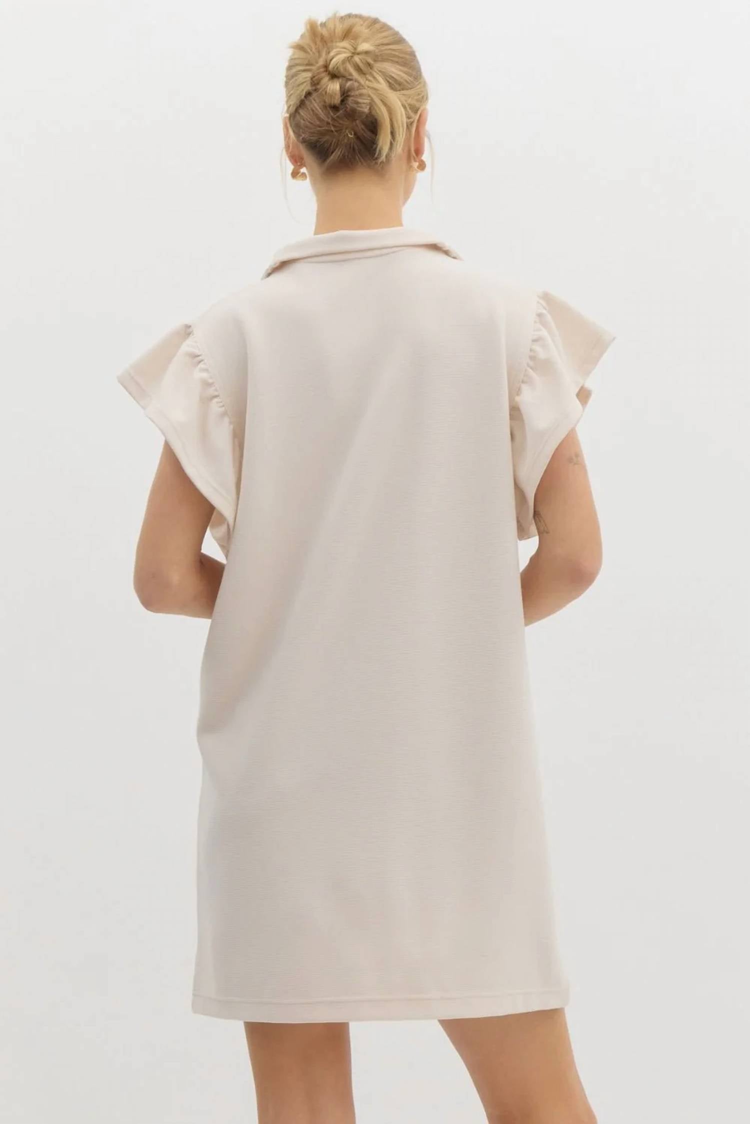 Whimsical Mimsy - Flutterband Mini Dress