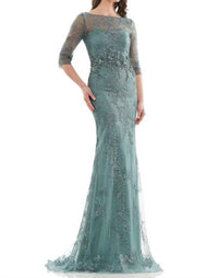 Colors Dress - Lace Embellished Gown