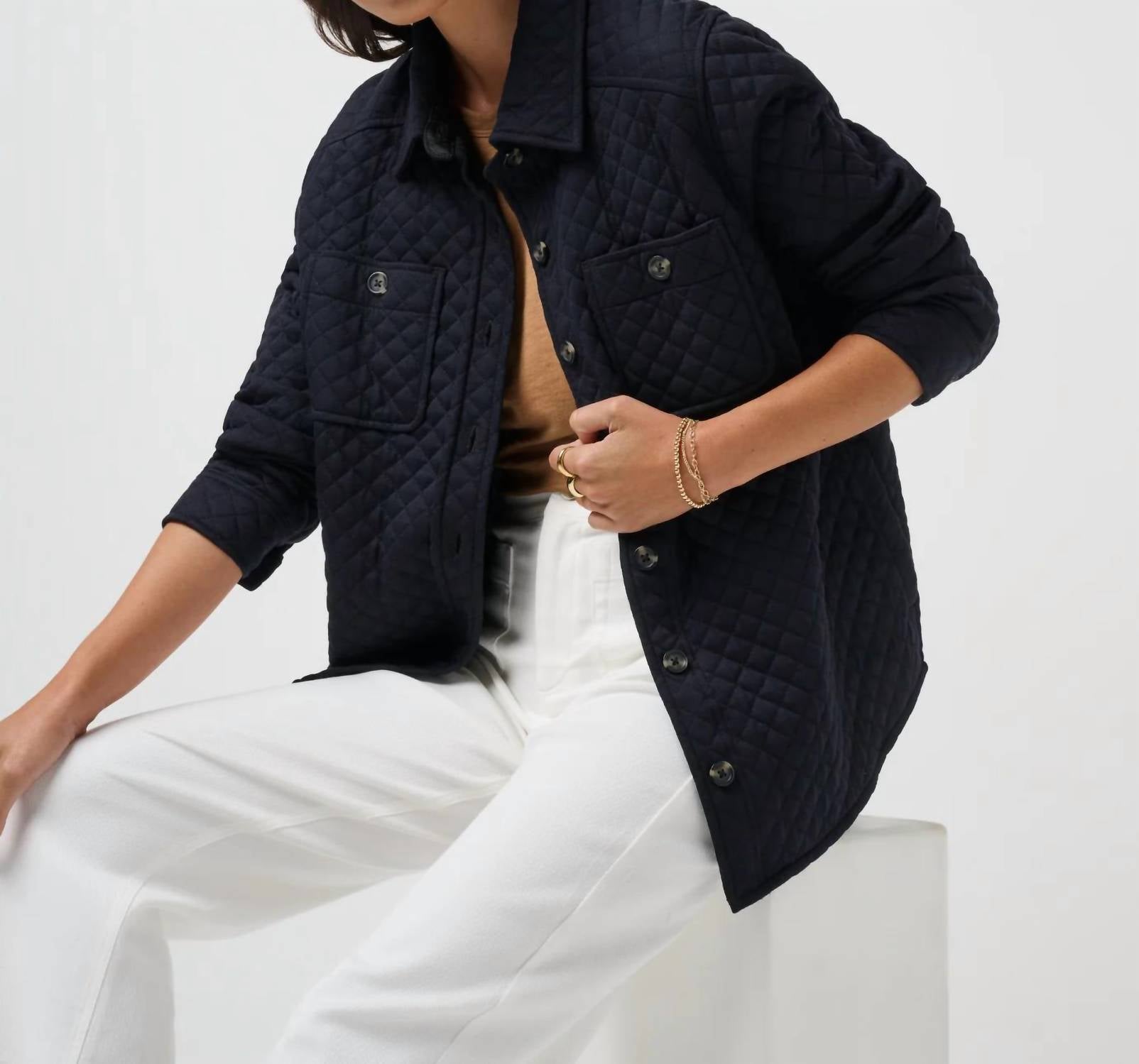 Travismathew - Diamond Quilted Shacket