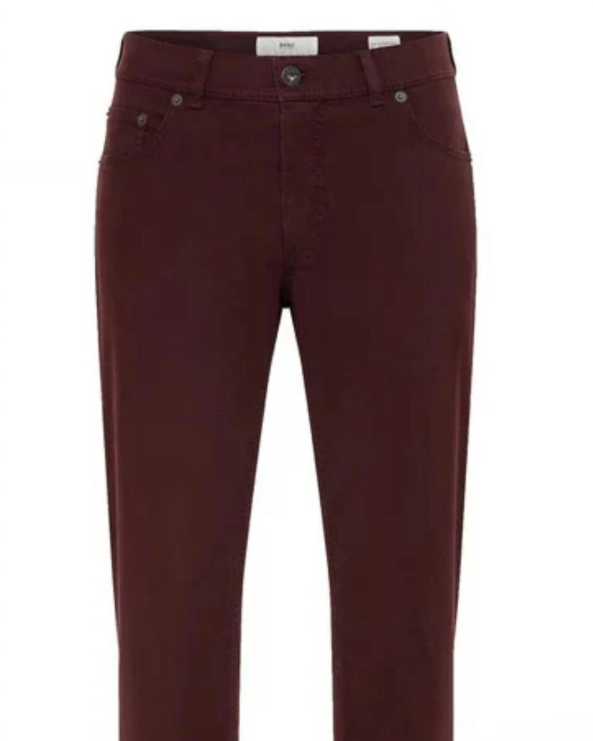 Brax Men's Marathon 4 Seasons Cooper Fancy Pant in vineyard - men's jeans - detail view