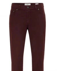 Brax Men's Marathon 4 Seasons Cooper Fancy Pant in vineyard - men's jeans - detail view