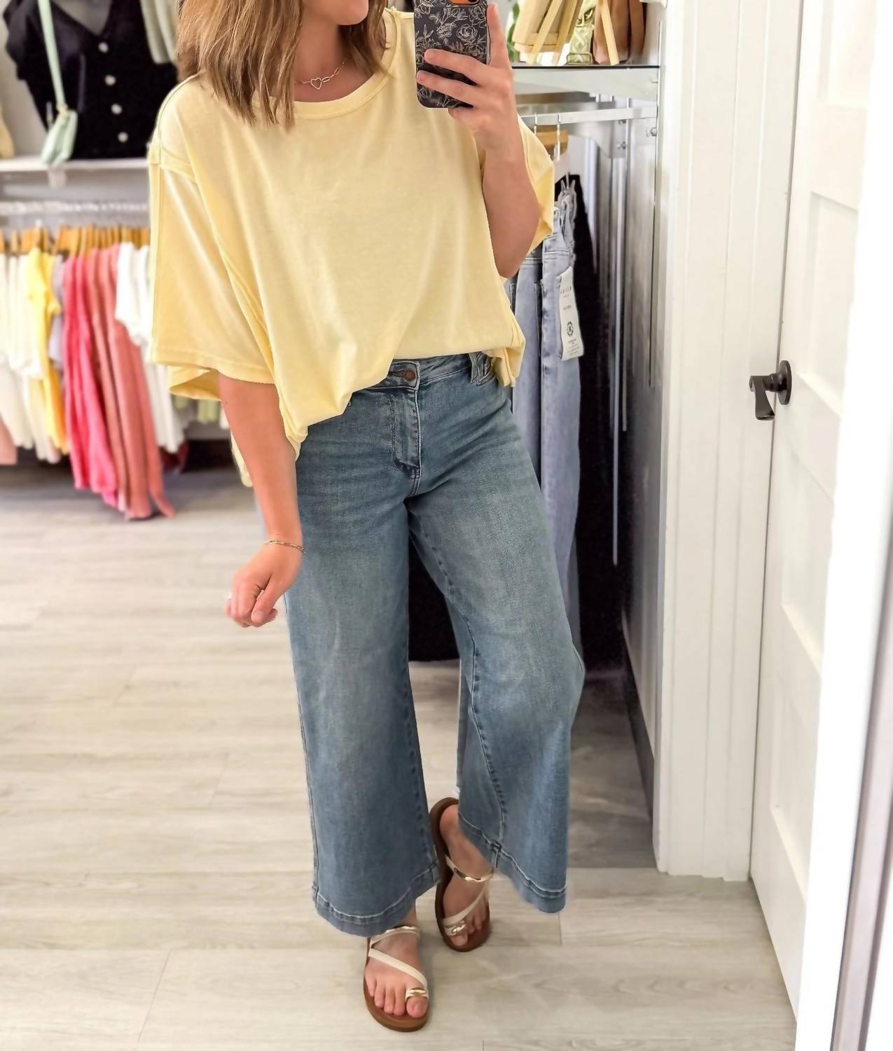 Rae Mode - Oversized Short Sleeve Top