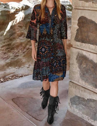 Johnny Was - Nash Midi Burnout Dress