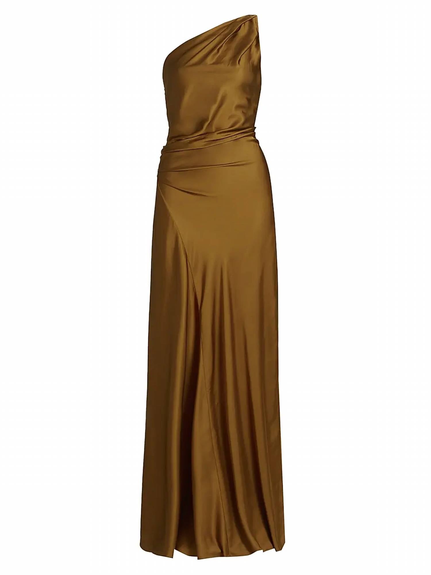 A.L.C. - Aster Asymmetric Draped Gown