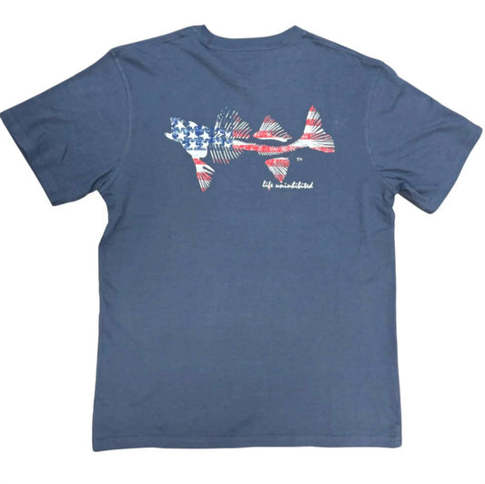 Coastal Cotton - Men's Flag Short Sleeve Tee