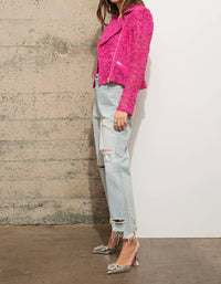 Blue B - Night Lace Moto Jacket