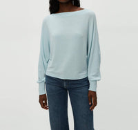 Michael Stars - Roxy Balloon Sleeve Ribbed Top