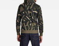 G-Star Raw - Brush Stroke Allover Hooded Sweatshirt