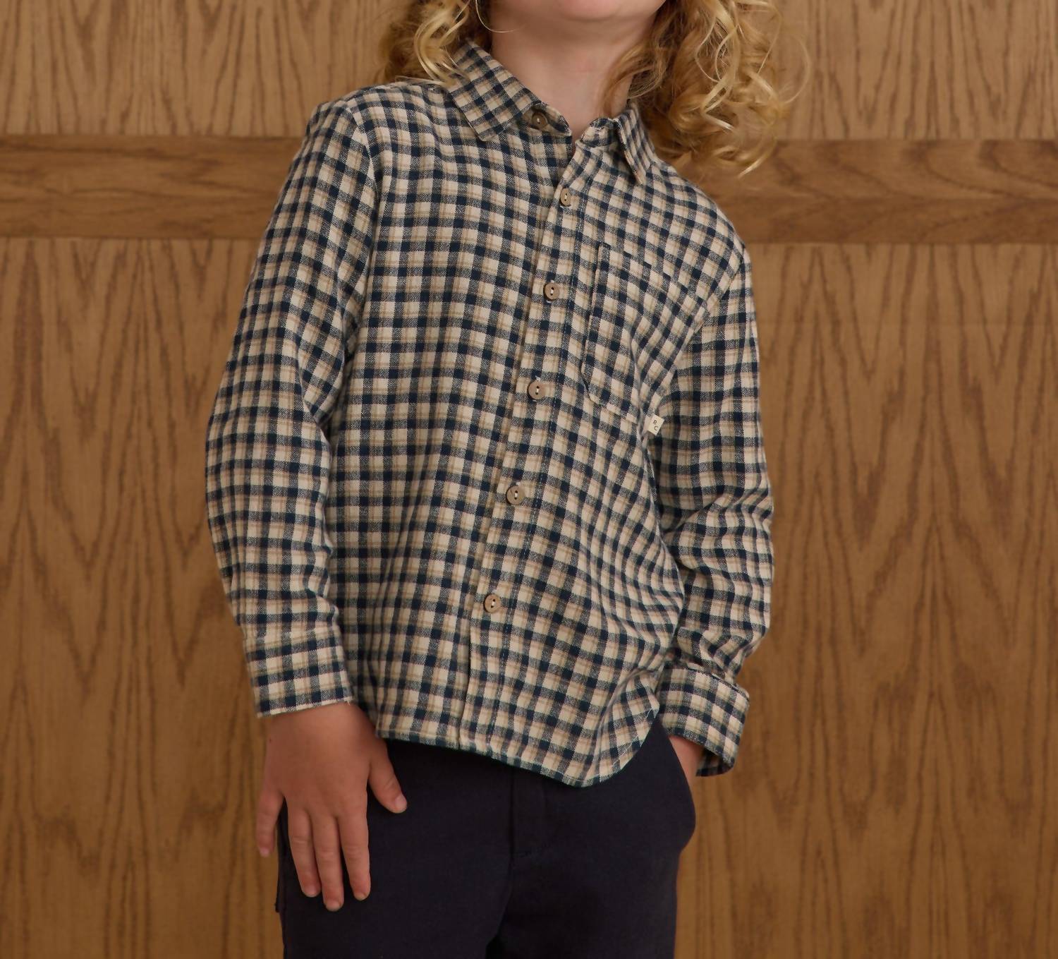 Rylee + Cru - Collared Long Sleeve Shirt