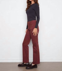 Charlie B - Patch Pocket Flare Twill Pants