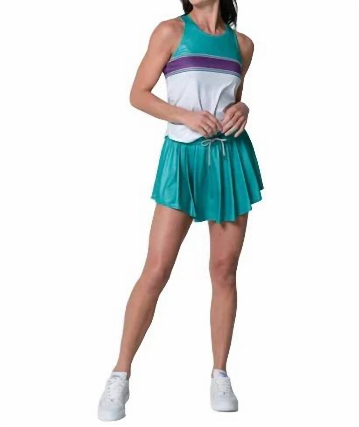 Lucky In Love - Chroma Stripe Cinch Tank