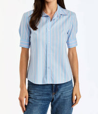 Drew - Lotus Stripe Blouse
