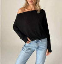 Six/Fifty - Women's Anywhere Lurex Off The Shoulder Top