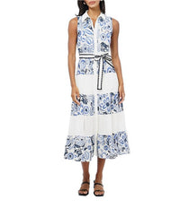 Adelyn Rae - Ethena Embroidered Midi Dress