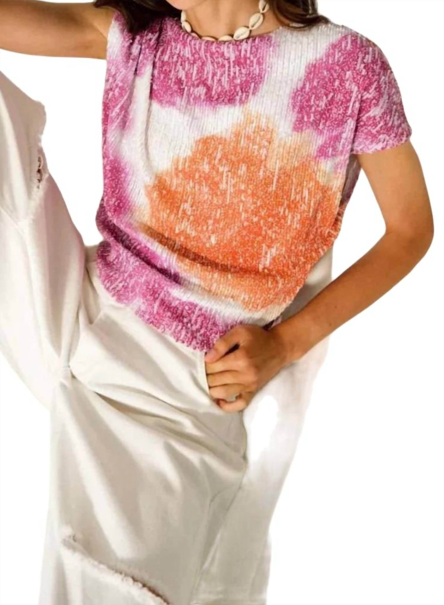 In The Mood For Love - Biarritz Watercolor Top