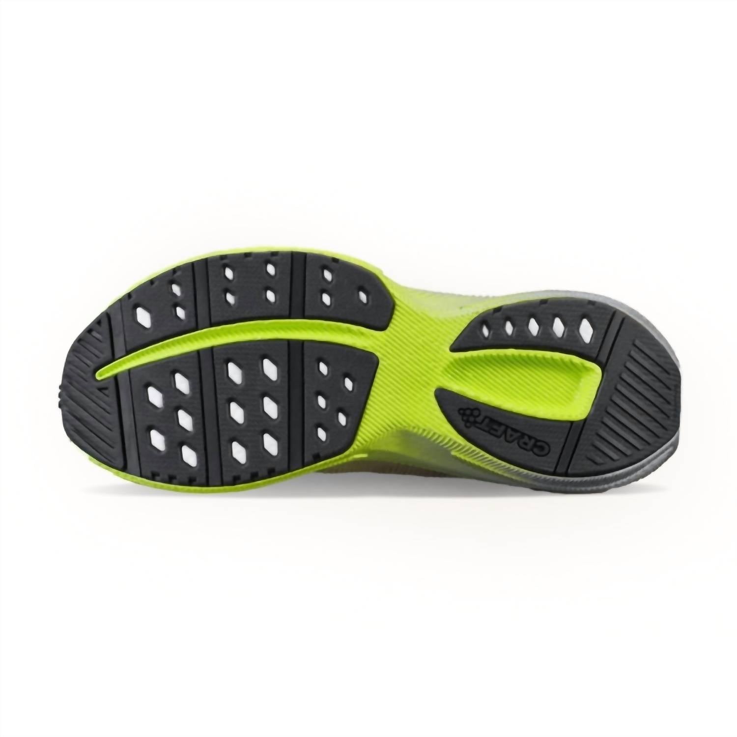 Craft Men's Endurance 2 Running Shoes in granite acid - men's sneaker - alternate view