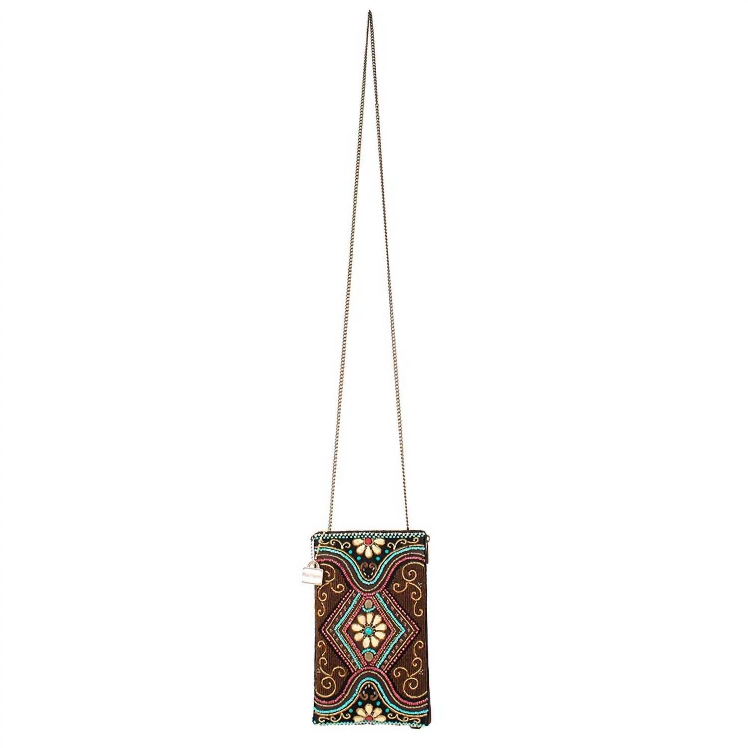 Mary Frances - Women's Tapestry Crossbody Phone Bag