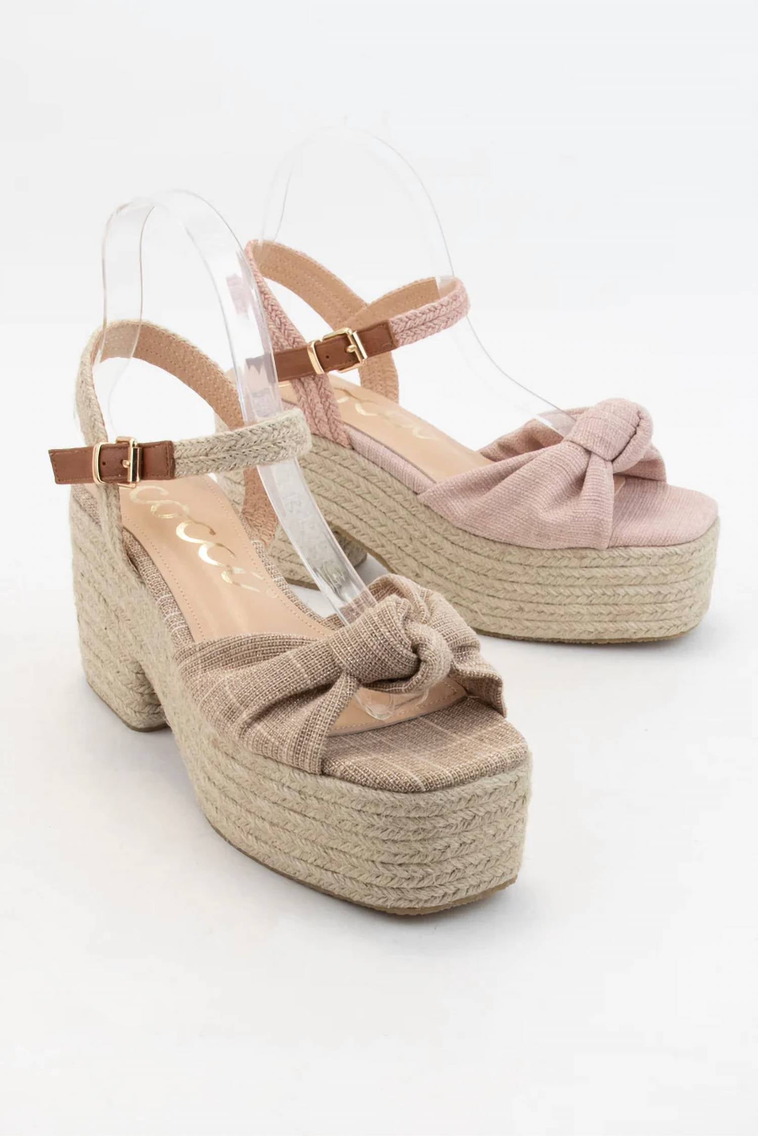 Ccocci - Women's Palmer Espadrilles Platform Heels