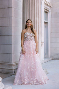 Sherri Hill - Dreamy Strapless Prom Dress