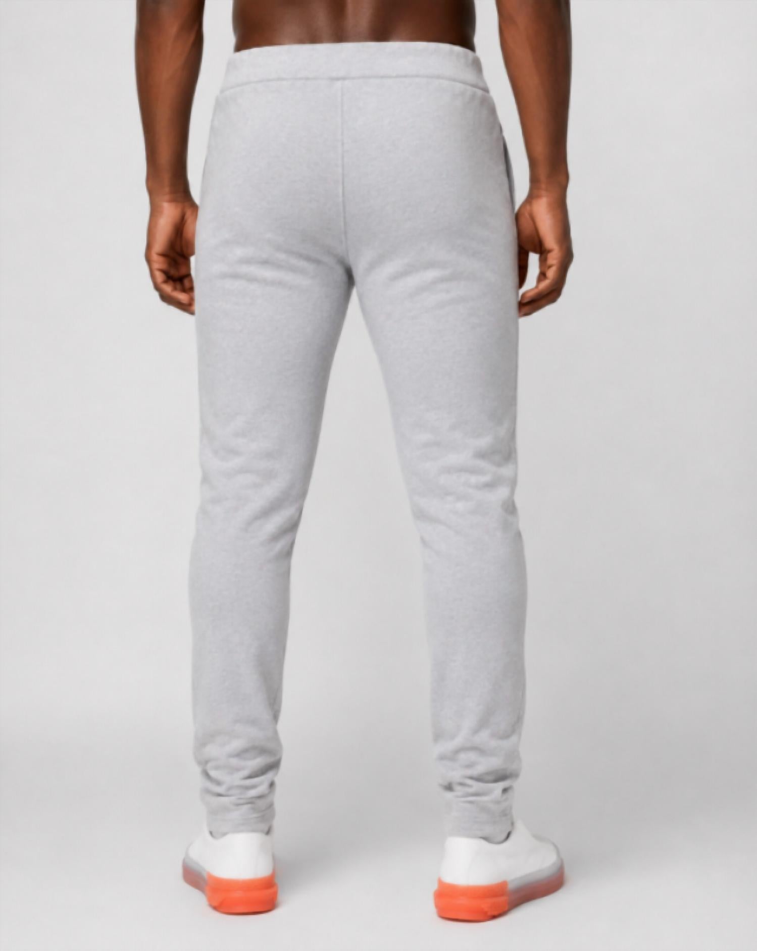 The Athletic Side Of Us - Geo Cut Sweat Pants – Slim Fit Sustainable Athleisure