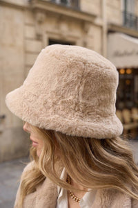 Joseph Ribkoff - Women's Faux Fur Bucket Hat