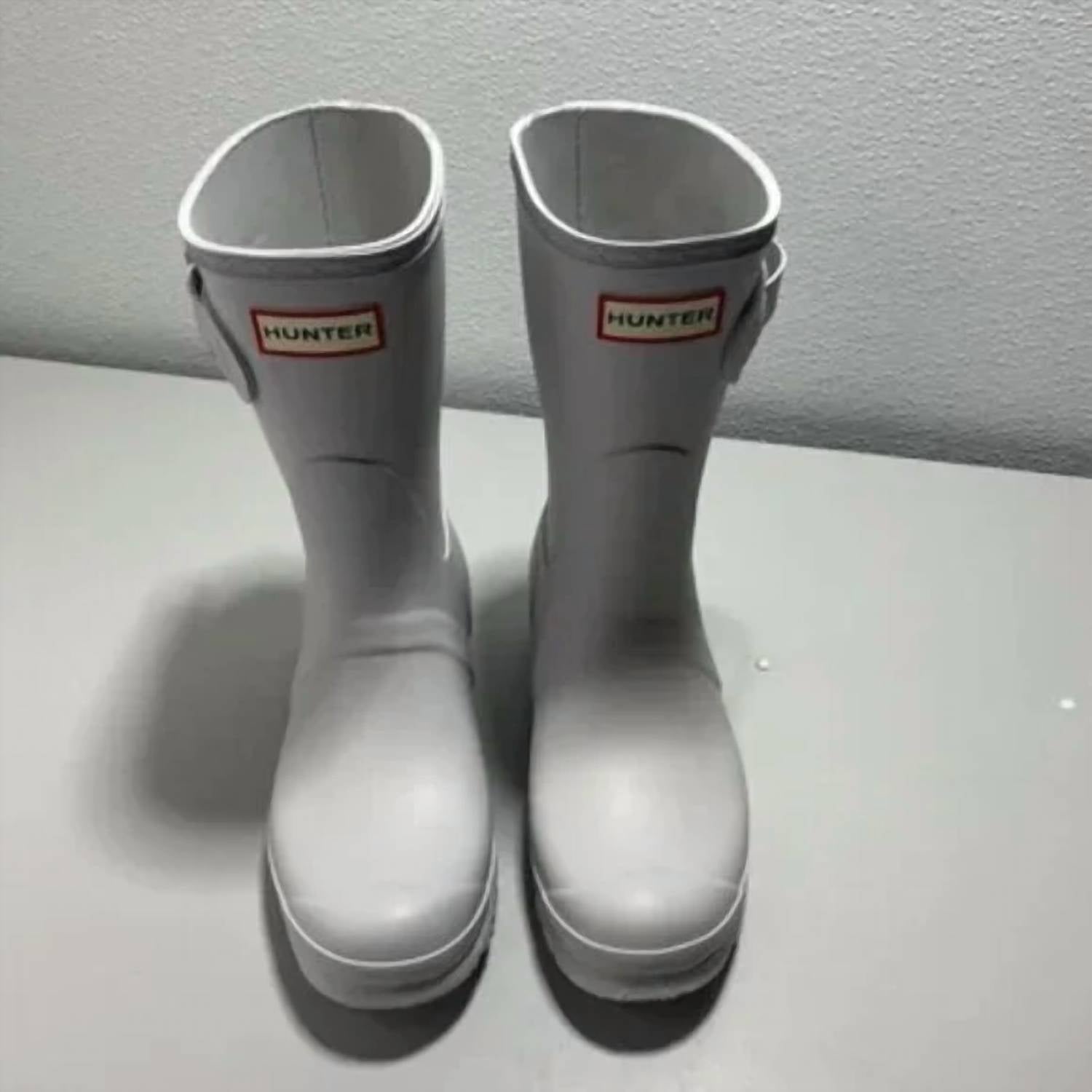 Hunter Bell - Women's Originals Short Slip On Rubber Rain Boots