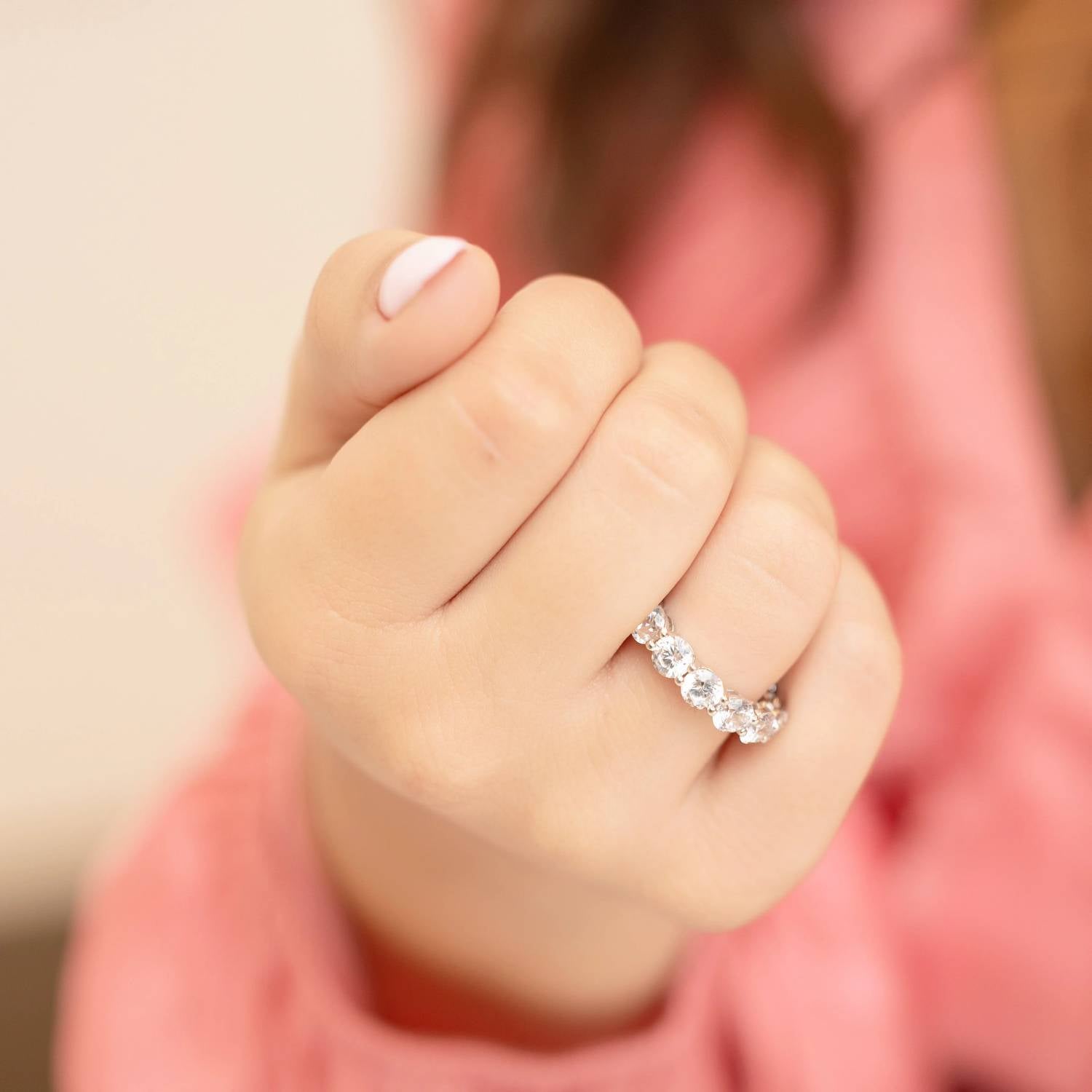 Starlette - Women's Evelyn Eternity Ring