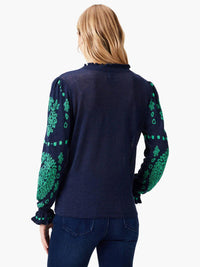 Nic + Zoe - Oceanic Long Sleeve Sweater