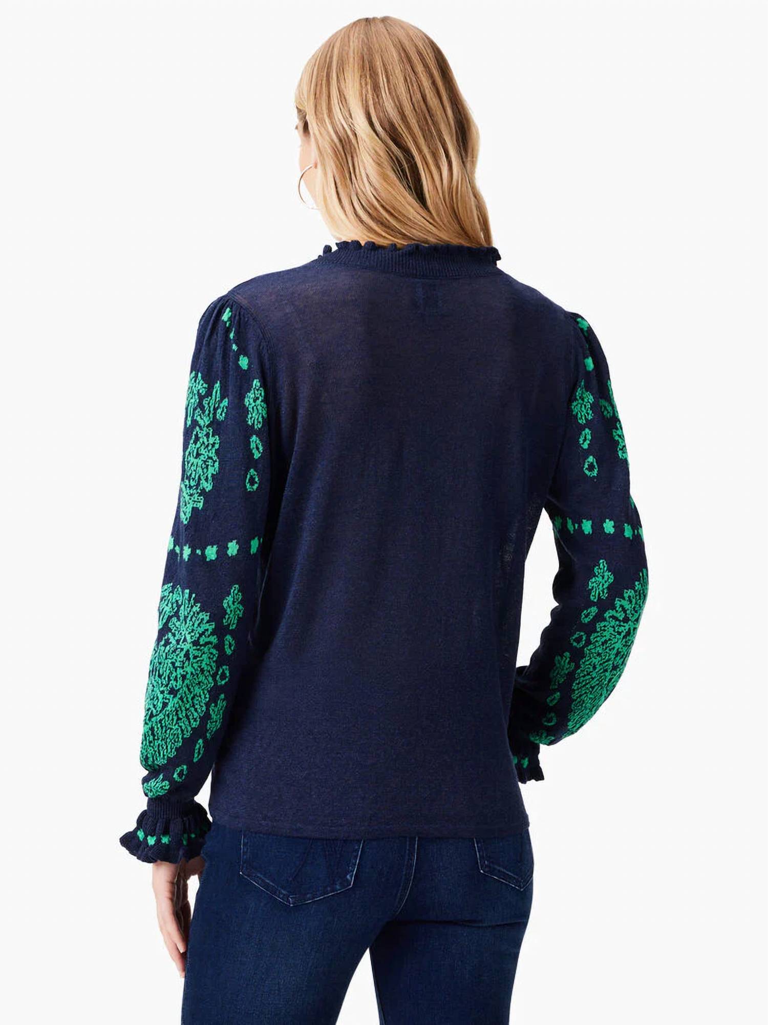 Nic + Zoe - Oceanic Long Sleeve Sweater