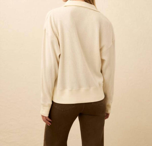 Faherty - Apres Waffle Henley Top