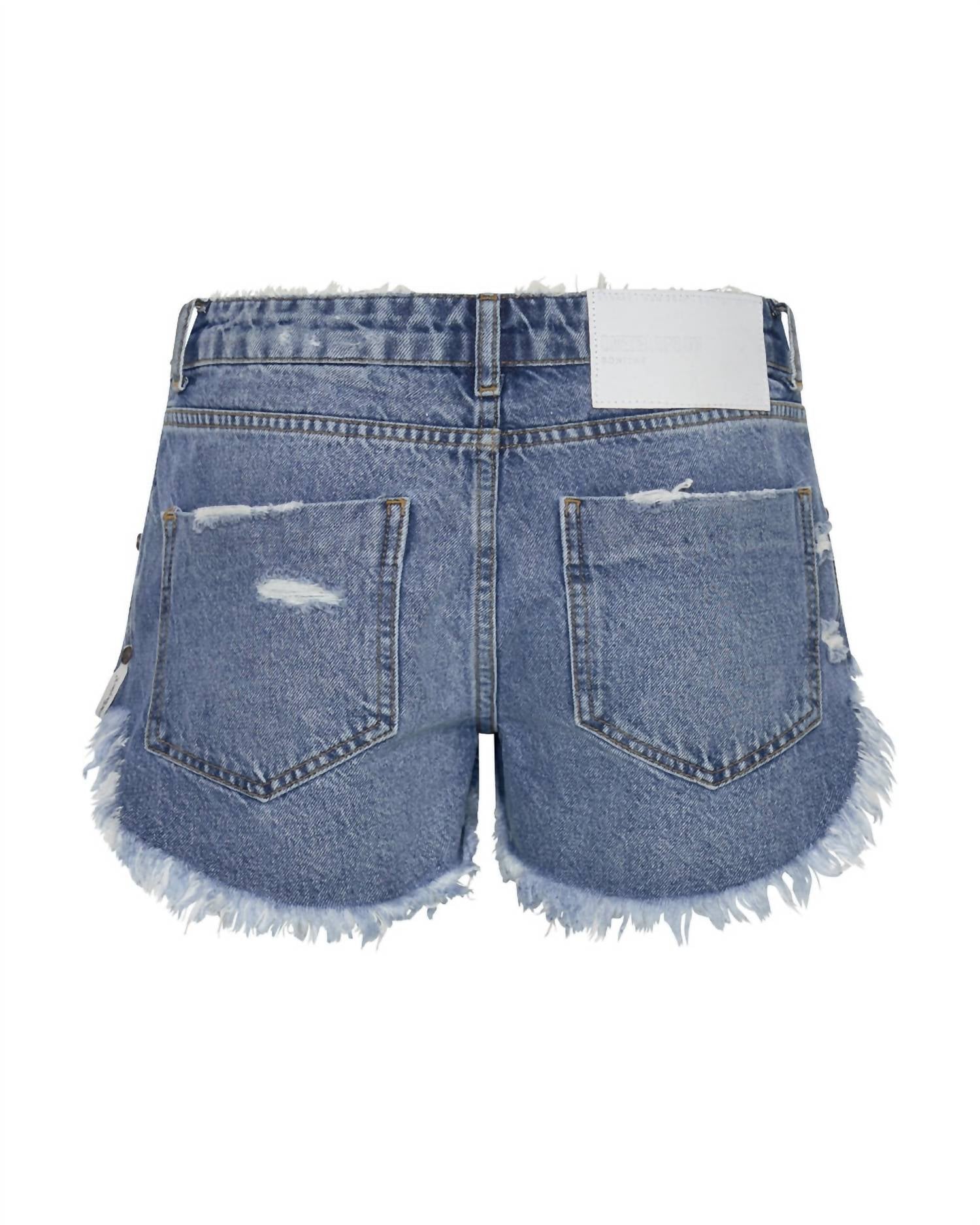 One Teaspoon - Rosewood Bonita Low Waist Denim Short