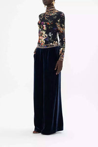 Camilla Straight Leg Trouser in play your cards - women's pants - alternate view