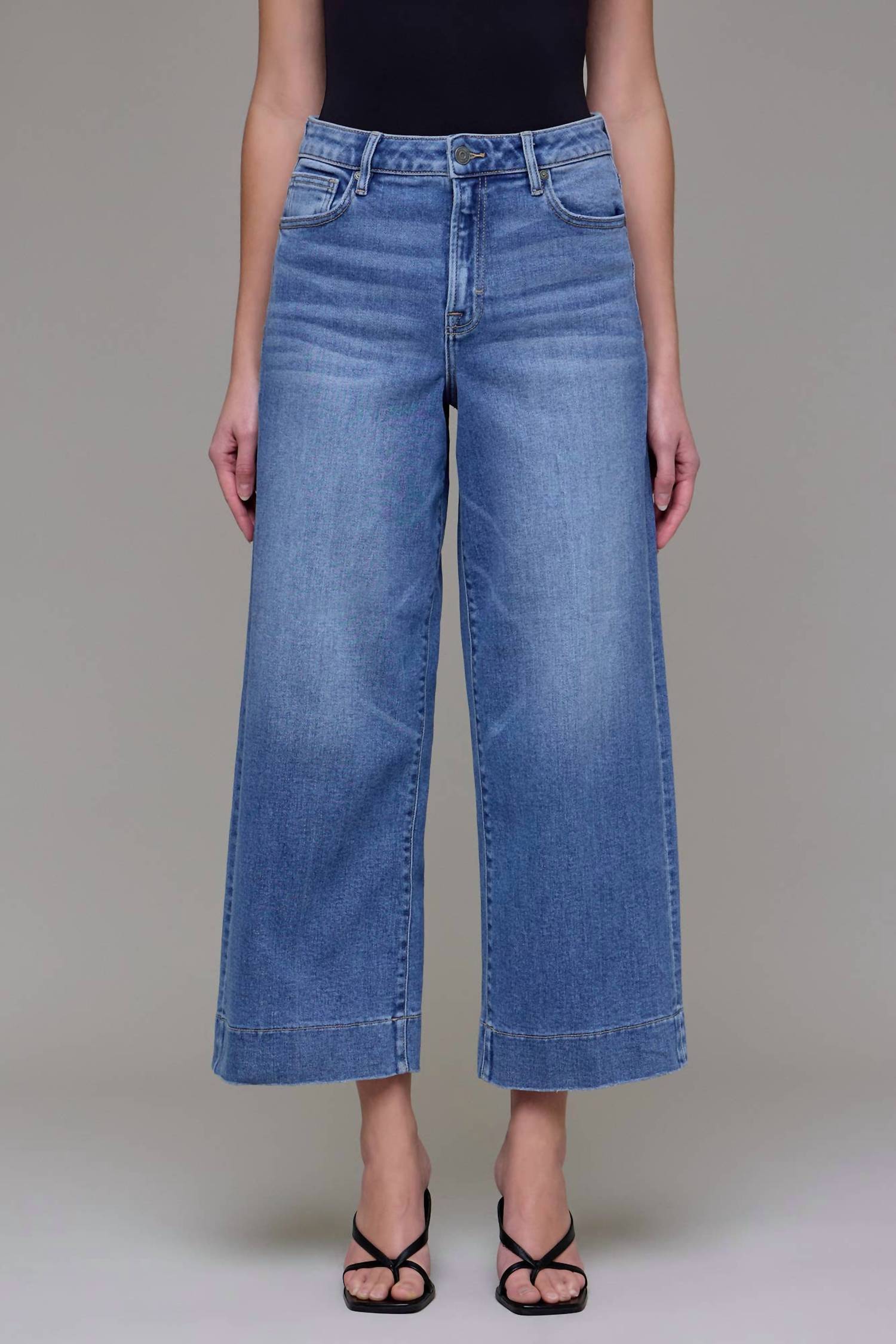 Hidden - Cropped Stretch Jeans