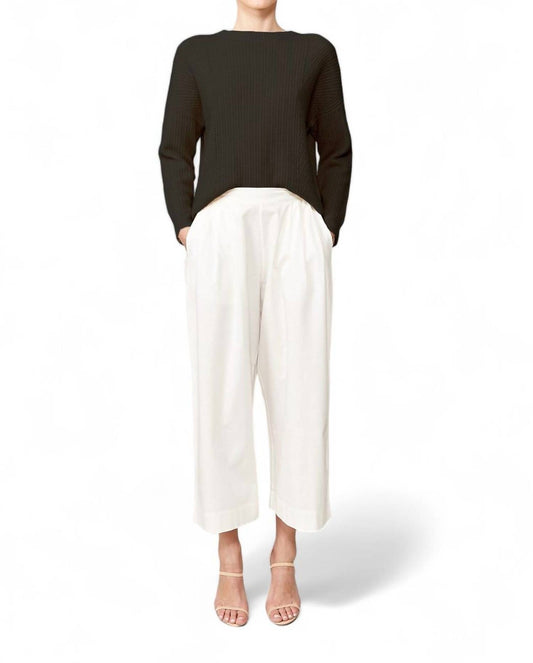 Maison De Papillon - EMILY CASHMERE CREWNECK PULLOVER