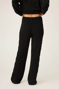 Pj Salvage - Cozy Chenille Cable Knit Pants