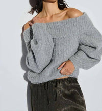 Nation Ltd - Serena Off-shoulder Sweater