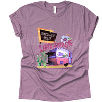 Wild Lucille - Women's Love Shack Graphic Tee Shirt
