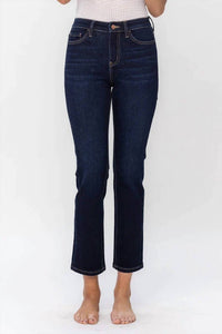 Vervet By Flying Monkey - Clara High Rise Slim Straight Jeans - Curvy
