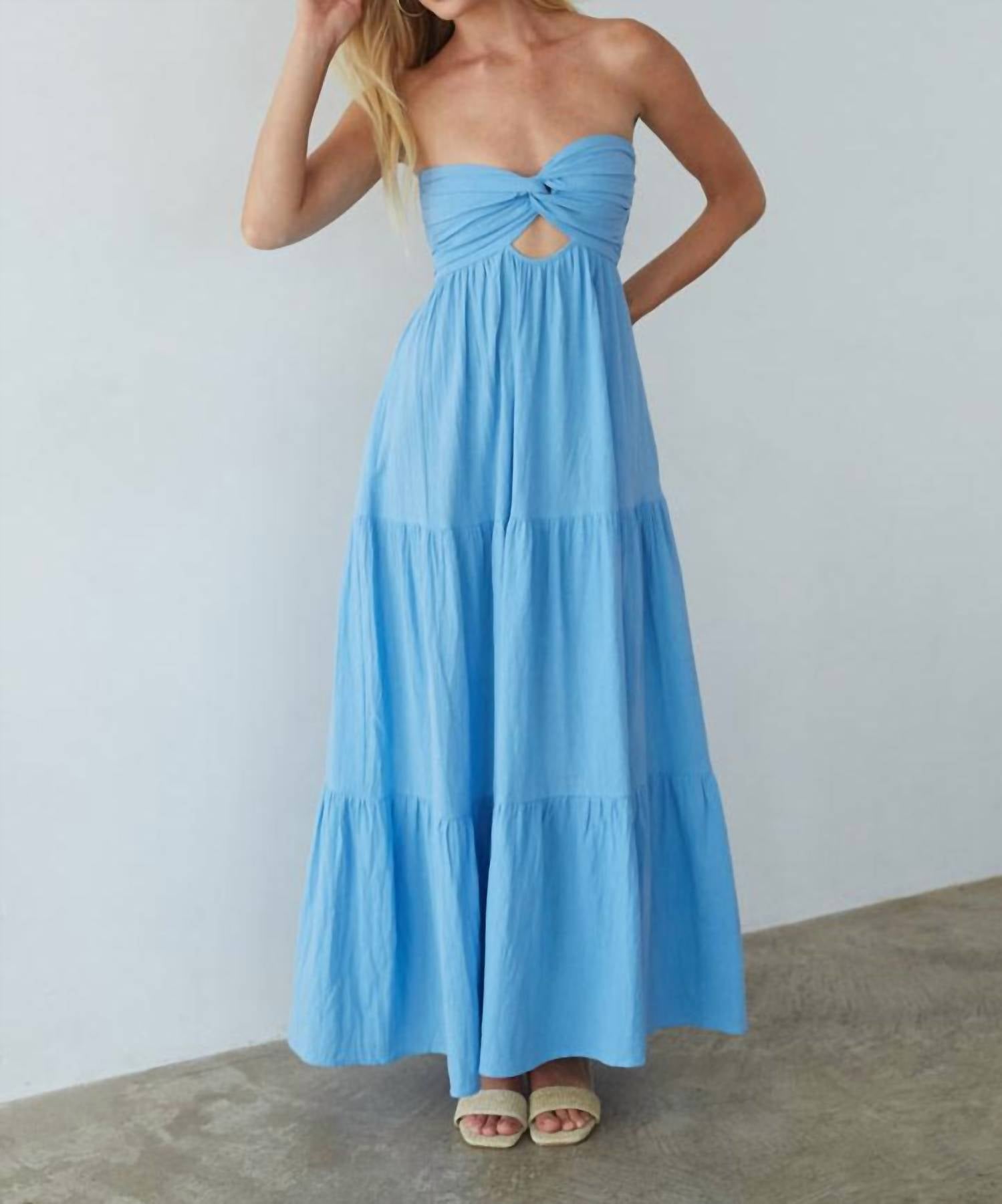 Cotton Candy La - Sunset Layers Maxi Dress