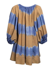 Coniglio - Shirred Half Placket Mini Dress