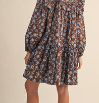 &Merci - Ruffle Trim Button Down Mini Dress