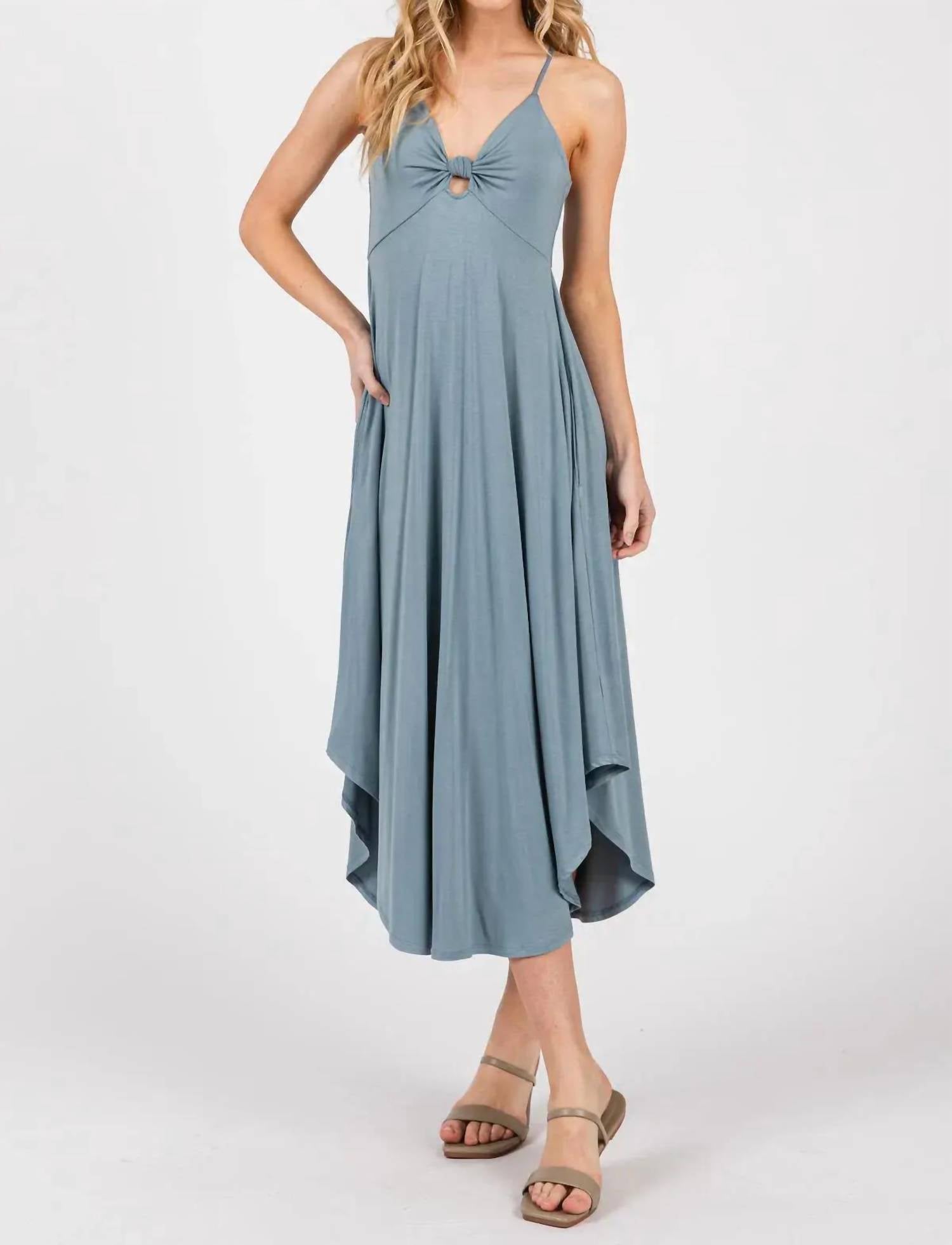 Final Touch - Simone Knotted Cami Dress