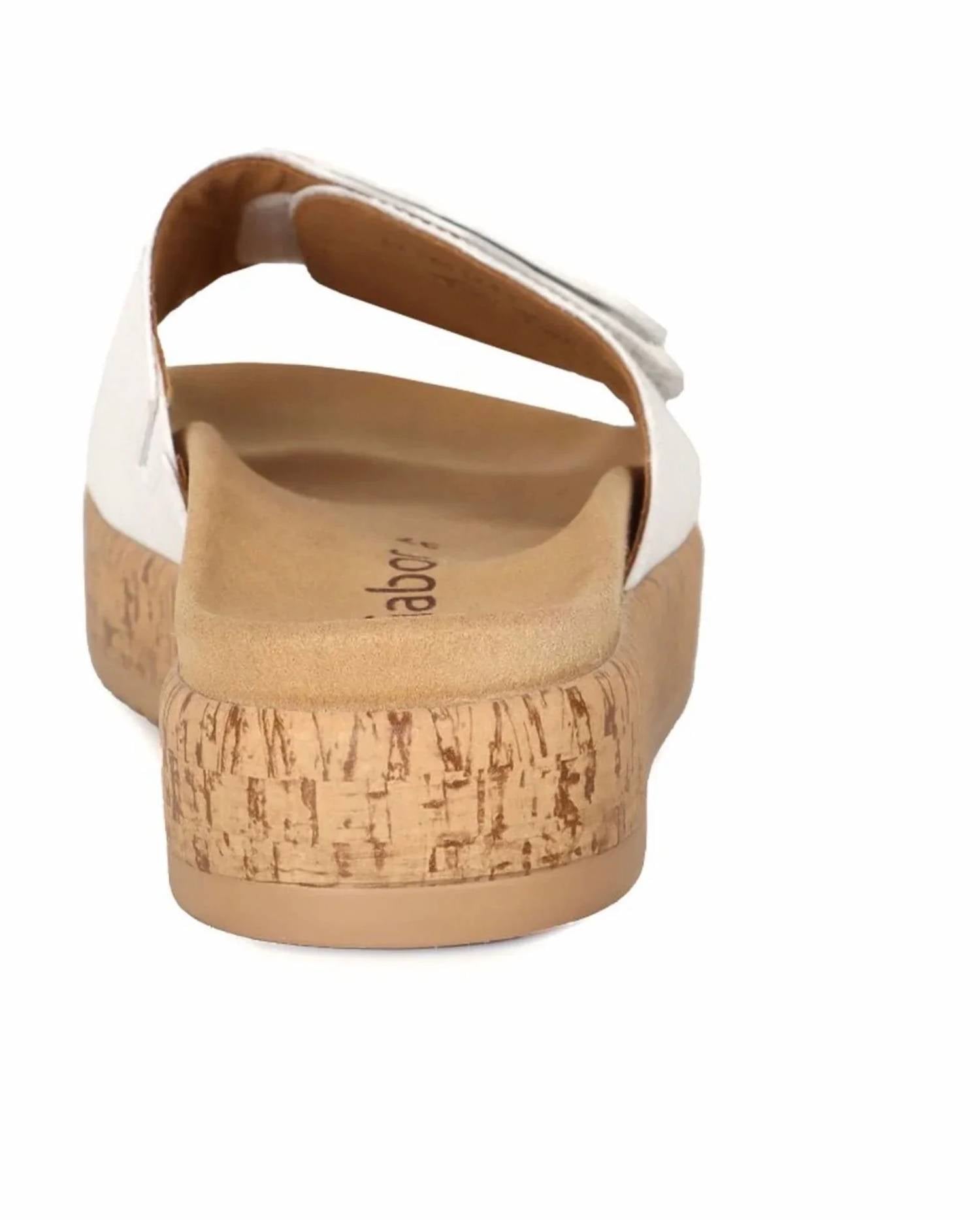 Gabor - Women's Leather Adjustable Buckle Sandal