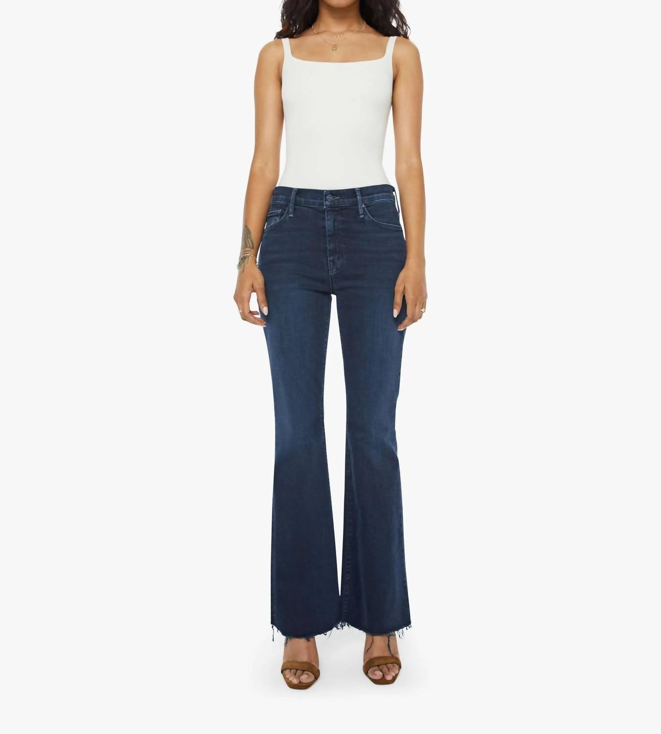 Mother - Lil Weekender Fray Jeans
