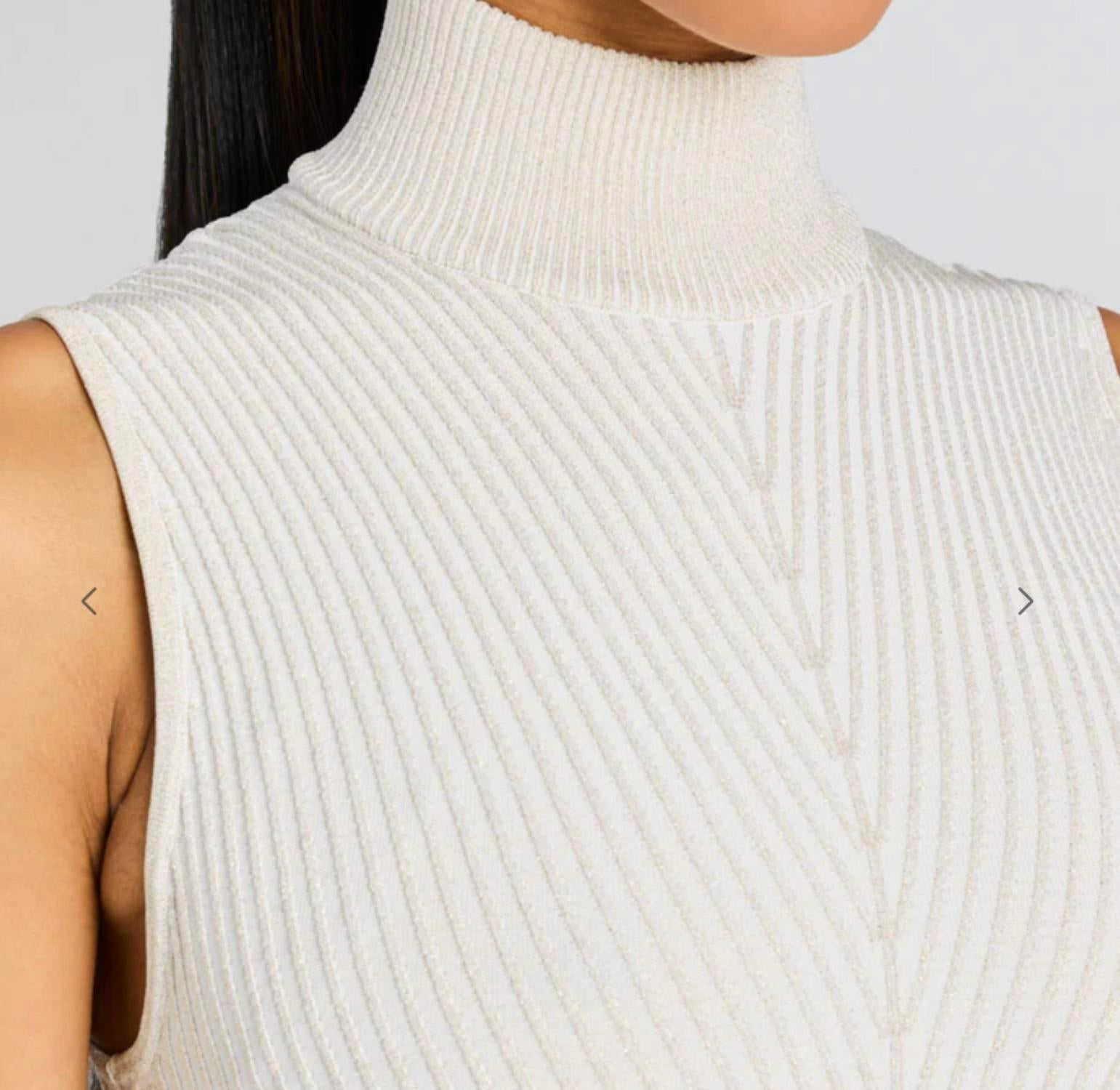 Retrofete - Skylar Metallic Knit Dress