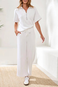 Tribal - Techno Lux Pull-on Capri Pants With Drawcord