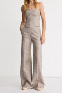 Smythe - Tweed Bustier Top