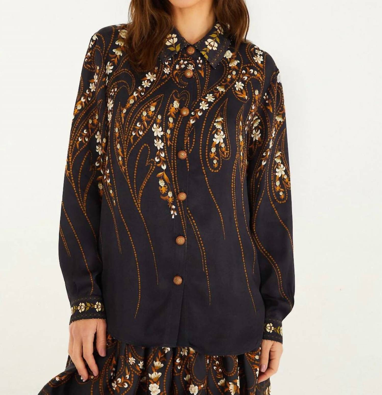 Farm Rio - Garden Long Sleeve Shirt