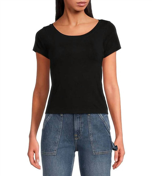 Good American - Boatneck Tee